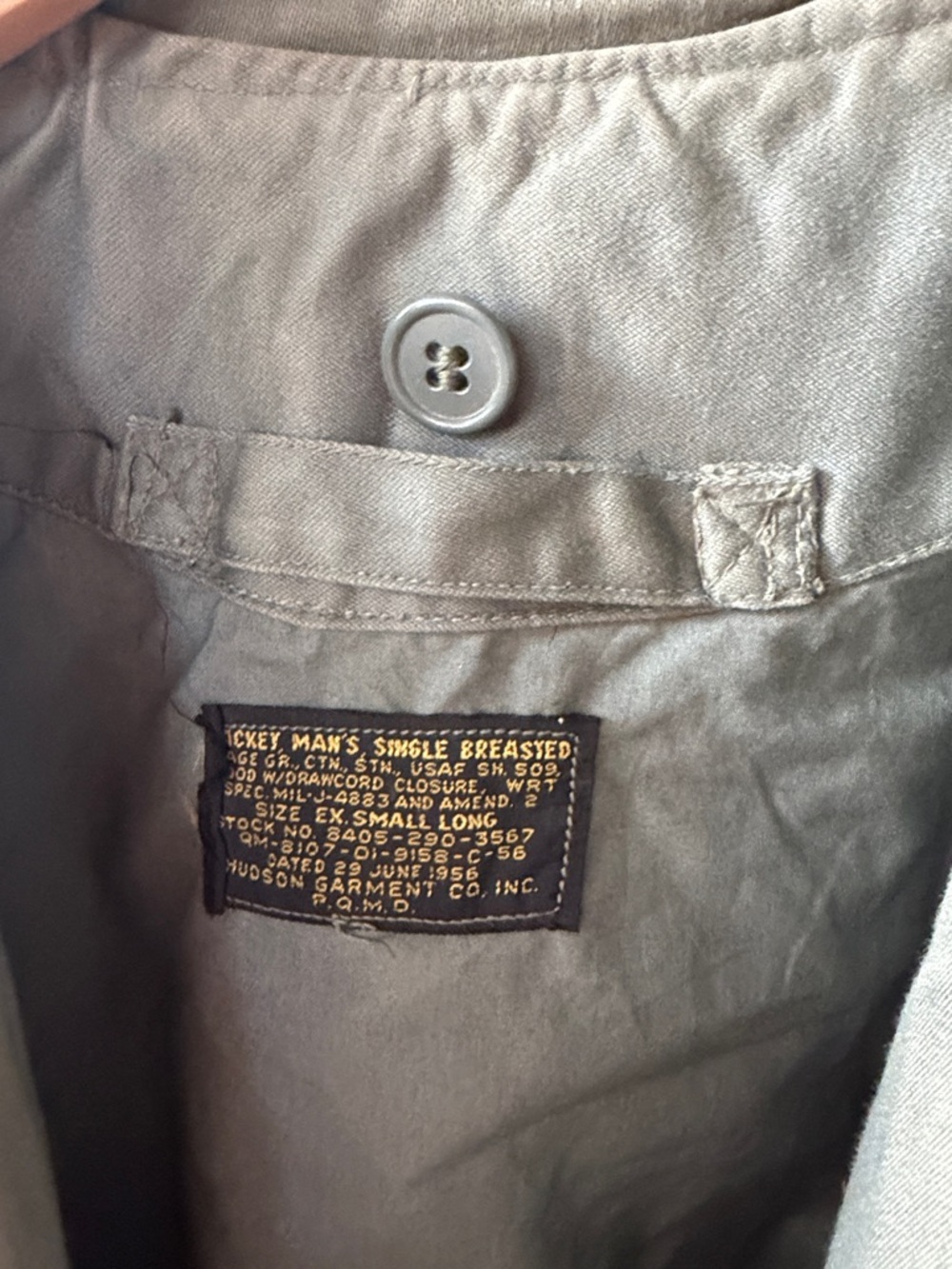 Vintage USAF Field Jacket XS Long - Picture 2 of 6